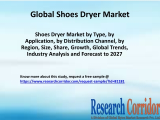 Shoes Dryer Market by Type, by Application, by Distribution Channel, by Region, Size, Share, Growth, Global Trends, Indu