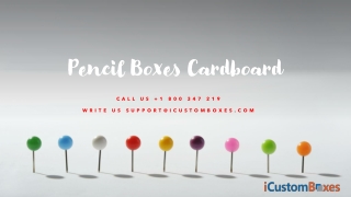 Pencil Boxes Cardboard