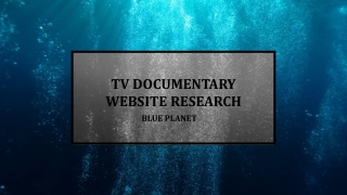 Blue Planet