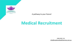 Medical Recruitment