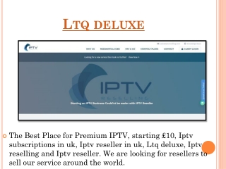 Iptv reselling