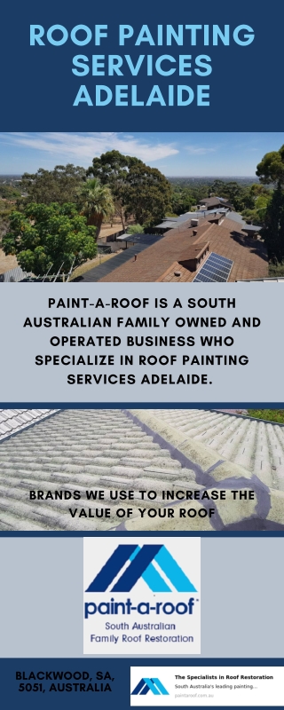 Roof Painting Services Adelaide