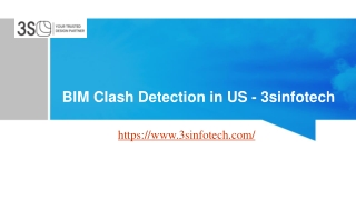 BIM Clash Detection in US - 3sinfotech