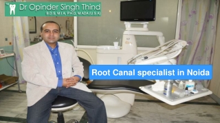 Root Canal specialist in Noida