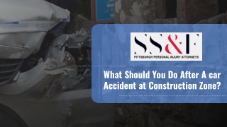 What Should You Do After A Construction Zone Accident?