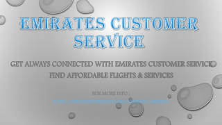 Emirates Customer Service