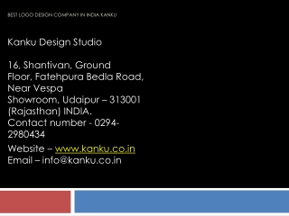 Best Logo Design Company in India Kanku