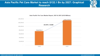 Asia Pacific Pet Care Market report 2021-2027 by Regional Revenue and Growth Analysis