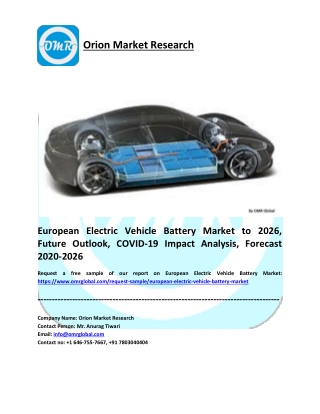 European Electric Vehicle Battery Market Report 2020: By Key Players, Battery Type, Vehicle Type, Market Share, Forecast