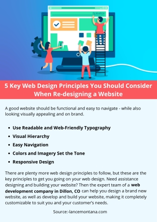 5 Key Web Design Principles You Should Consider When Re-designing a Website