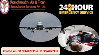 Get Modern ICU  Air and Train Ambulance Service in Vijayawada for Urgent Patient Shifting