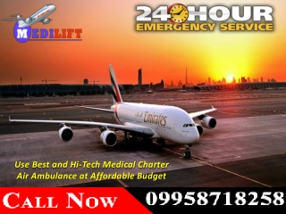 Medilift Air Ambulance in Varanasi and Gorakhpur –Get Charter Ambulance at Affordable Budget