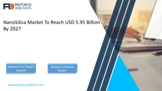 NanoSilica Market Growth Rate, Global Trend, and Opportunities to 2027