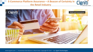 E-Commerce Platform Assurance – A Beacon of Certainty in the Retail Industry