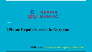 iPhone Repair Service In Gurgaon