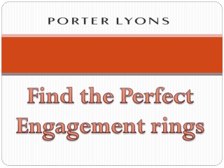 Find the Perfect Engagement Rings