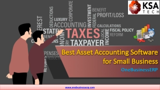 Best Asset Accounting Software for Small Business - OneBusinessERP