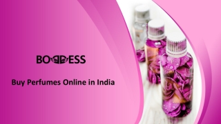 Buy Perfumes Online in India - Boddess
