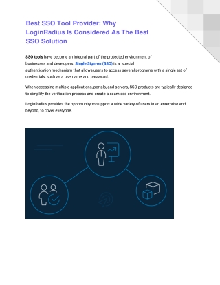 Best SSO Solutions Providers