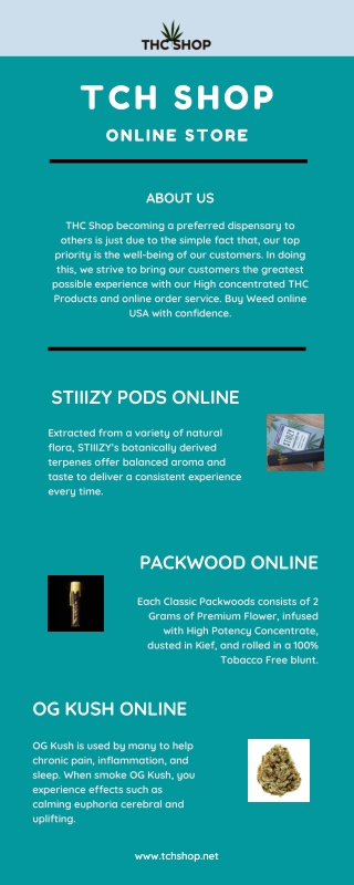 Buy Packwood Online from TCH Shop