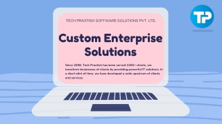 Custom Enterprise Solutions