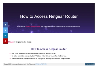 How to Access Netgear Router in AP Mode - Router Support