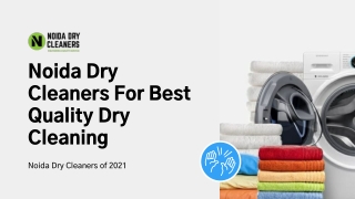 Noida Dry Cleaners For Best Quality Dry Cleaning