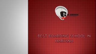 Boarding Schools in Haryana