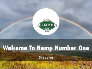 Information Presentation Of Hemp Number One