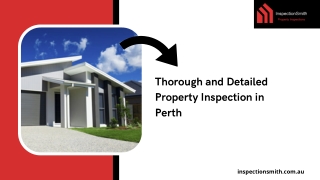 Thorough and Detailed Property and Home Inspection in Perth