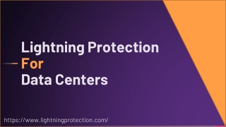 Lightning protection for data centers