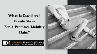 What Is Considered Unsafe Stairs For A Premises Liability Claim?