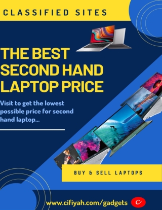 Where to get the best second hand laptop price?
