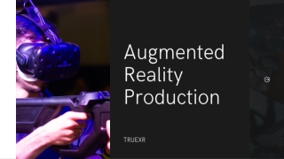 augmented reality production company