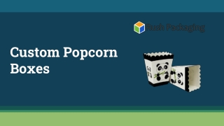 Custom Popcorn Boxes