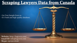 Lawyers Data Scraping from Canada
