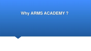 Best Coaching Institute for Medical, Engineering & Foundation Courses – ARMS Academy