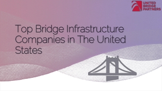 Top Bridge Infrastructure Companies in The United States
