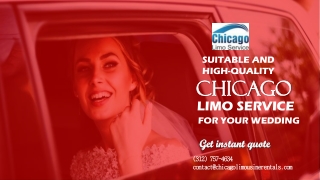 Suitable and High-Quality Chicago Limo Service for Your Wedding