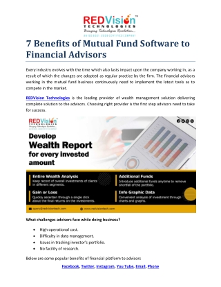 How Mutual Fund Software for Distributors in India Increases Revenues?