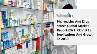 Pharmacies And Drug Stores Market Size, Share, Statistics, Latest Trends, Segmentation And Forecast to 2030