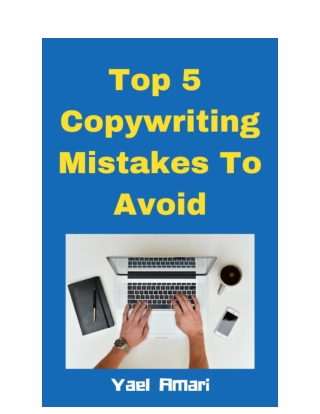 Top 5 Copywriting Mistakes To Avoid