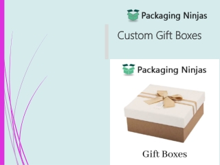 Brand Promotion Custom Gift Boxes at PacakgingNinjas