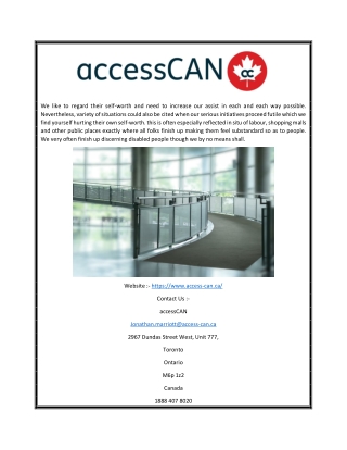 Accessibility Ontario | Access-can.ca