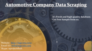 Automotive Company Data Scraping