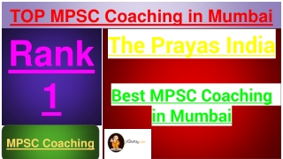 Best MPSC Coaching in Mumbai