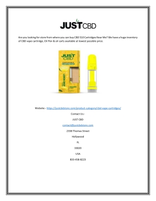 CBD Cart | Justcbdstore.com