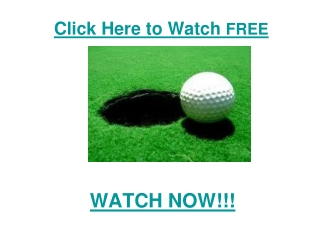 watch Arnold Palmer Invitational Golf 2011 live Streaming of