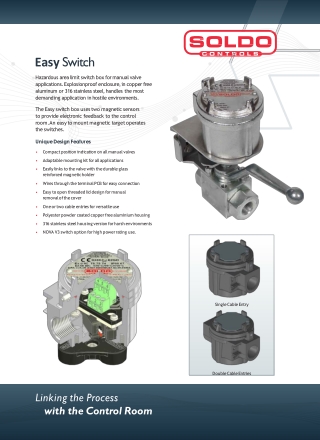 Soldo Easy Switch ES - Hazardous Area Limit Switch Box in Delhi,india | YTC INDIA