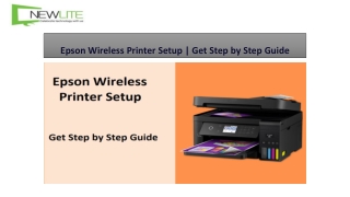 Epson Wireless Printer Setup | Step by Step Guide